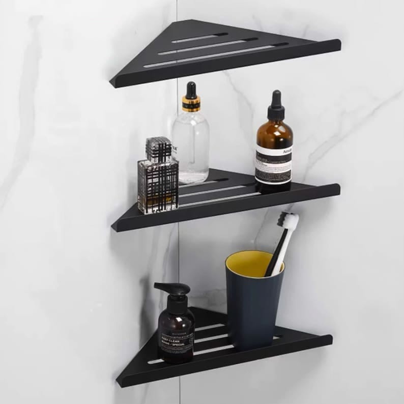 A set of two Stainless steel shelves for bathroom & kitchen